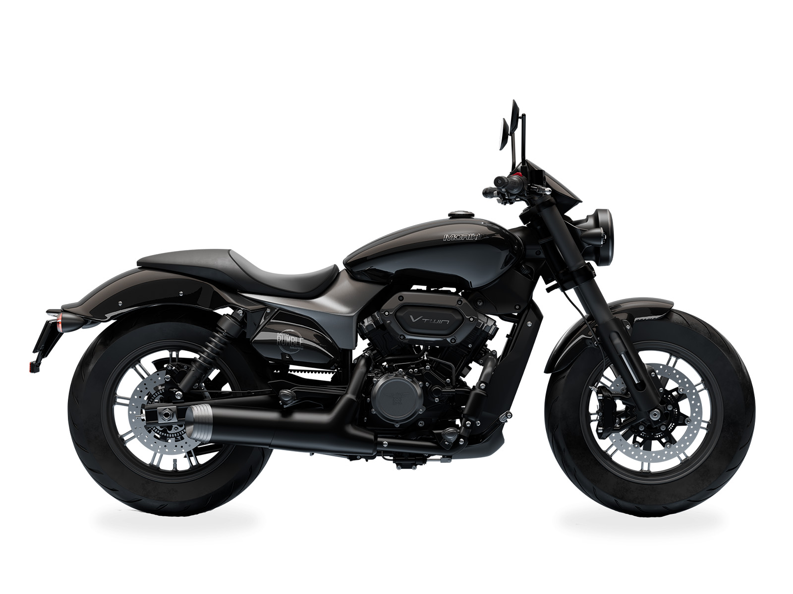 Мотоцикл MOTO MORINI RUMBLE (VOLCANIC BLACK) 2026